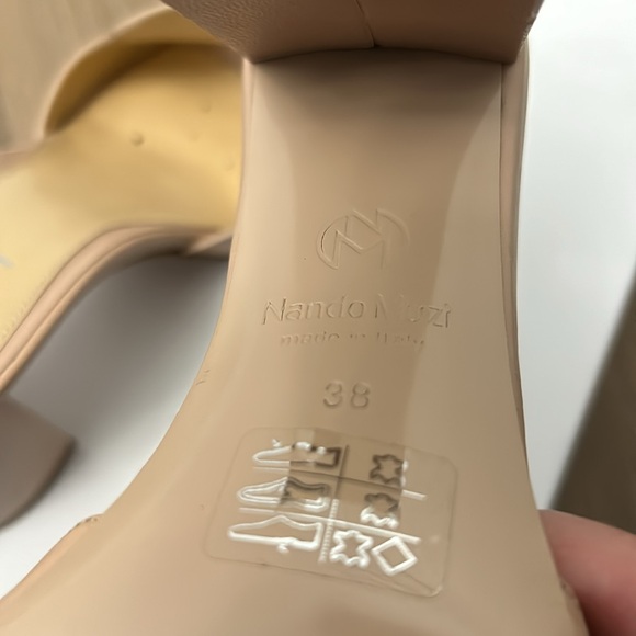 Nando Muzi Italian Leather bridal shoes - Picture 4 of 5